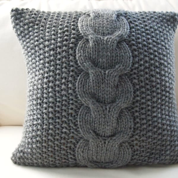 Cable Knit Pillows Etsy