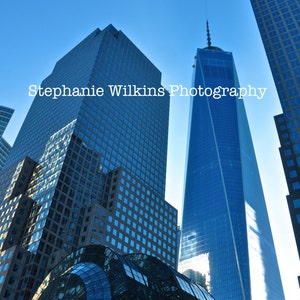 NYC Reflections in Blue
