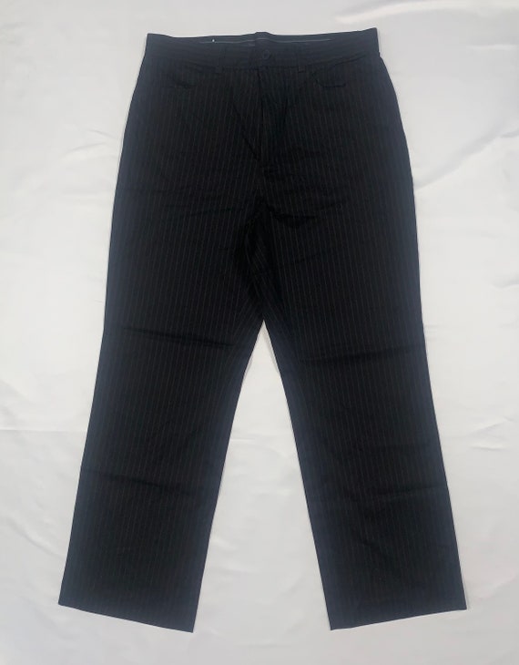 Vintage Calvin Klein Pin Striped pants W32xL30 - image 1