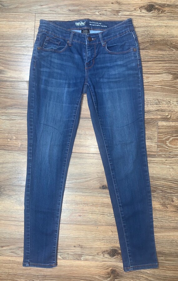 Mossimo Mid Rise Skinny Leg Jeans Size 