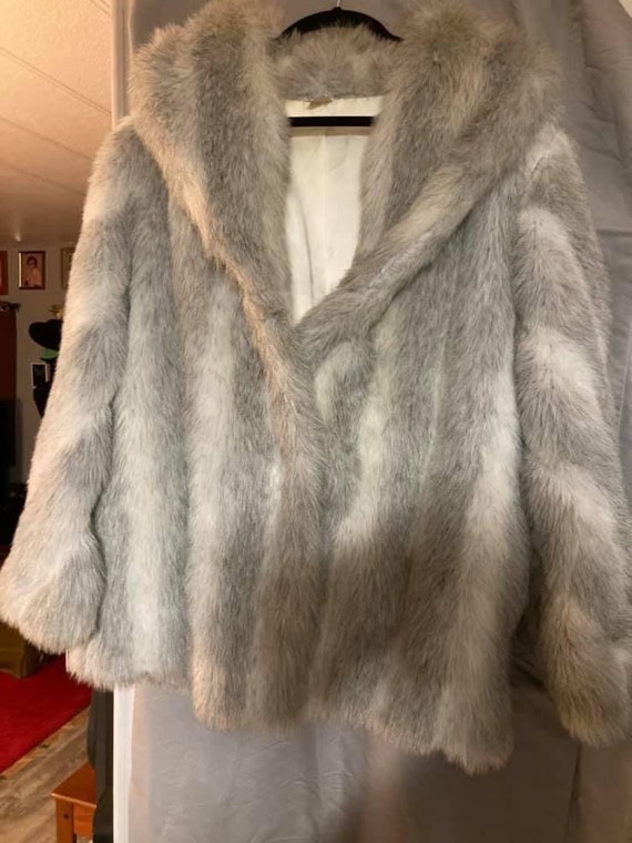 silver fox fur coat value