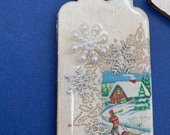 Christmas Keepsake Tags set #3