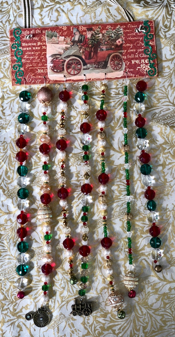 christmas bead garland