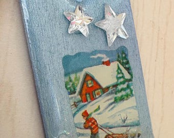 Keepsake Christmas tags set #1