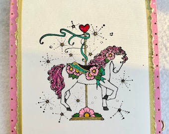 Carousel mini journal