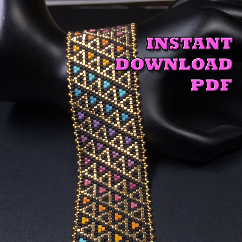 Beaded Triangle Patterns - Etsy