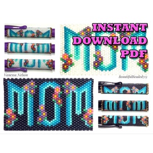 PATTERN - Single Peyote - Mom Pen Wrap - Etsy