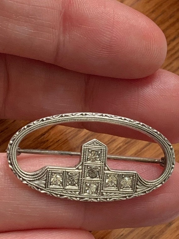 1900's Sterling Edwardian Brooch