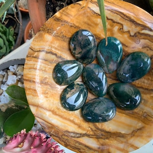 Moss agate cabochon jewelry supplies gemstone cabochons moss agate for wirewrapping
