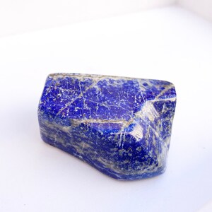 Lapis lazuli polished gemstone