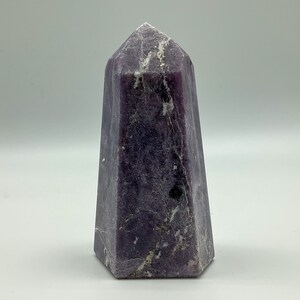Wonderful lepidolite crystal tower 4