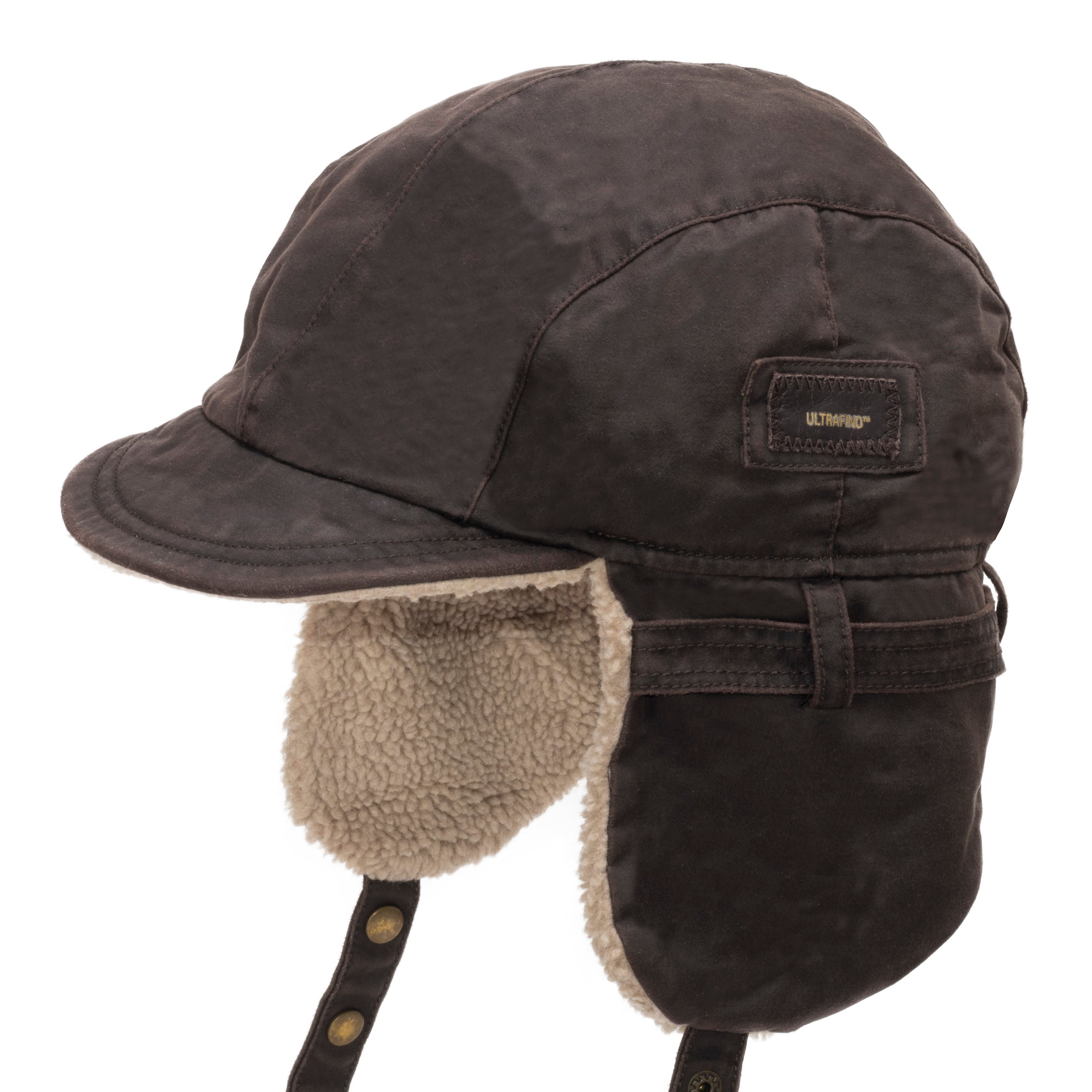 GIZZY® Mens Waterproof Trapper Hat with Ear Flaps 
