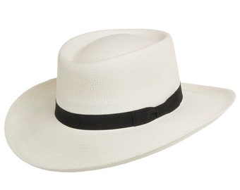 Ultrafino Gambler Woods Panama Straw Hat