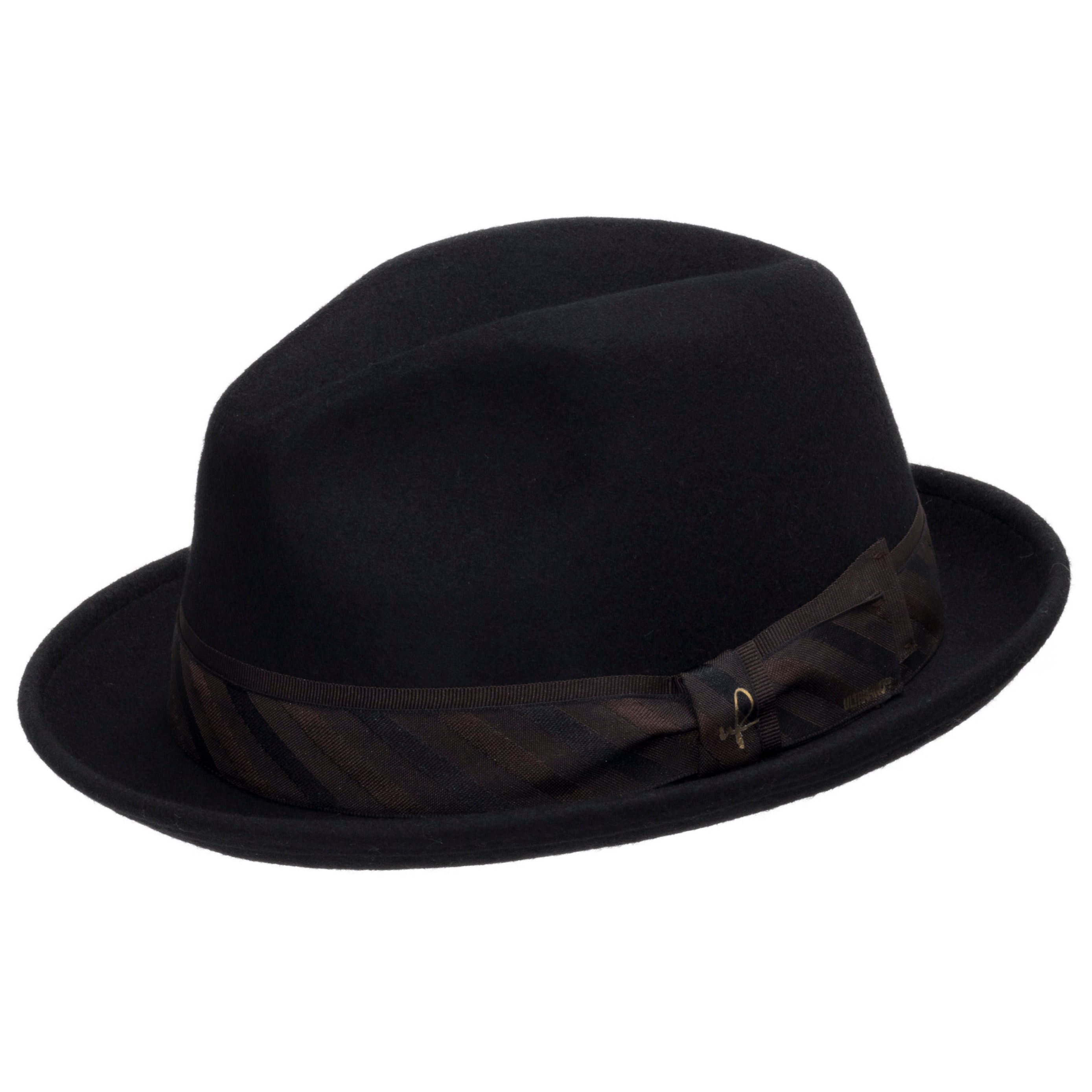 snap brim trilby