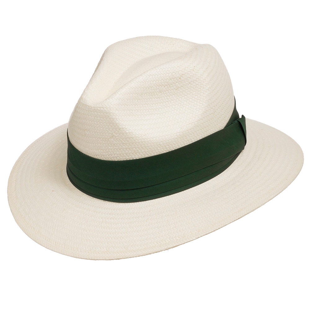 Ultrafino Monte Cristo Fedora Straw Panama Hat Etsy Australia