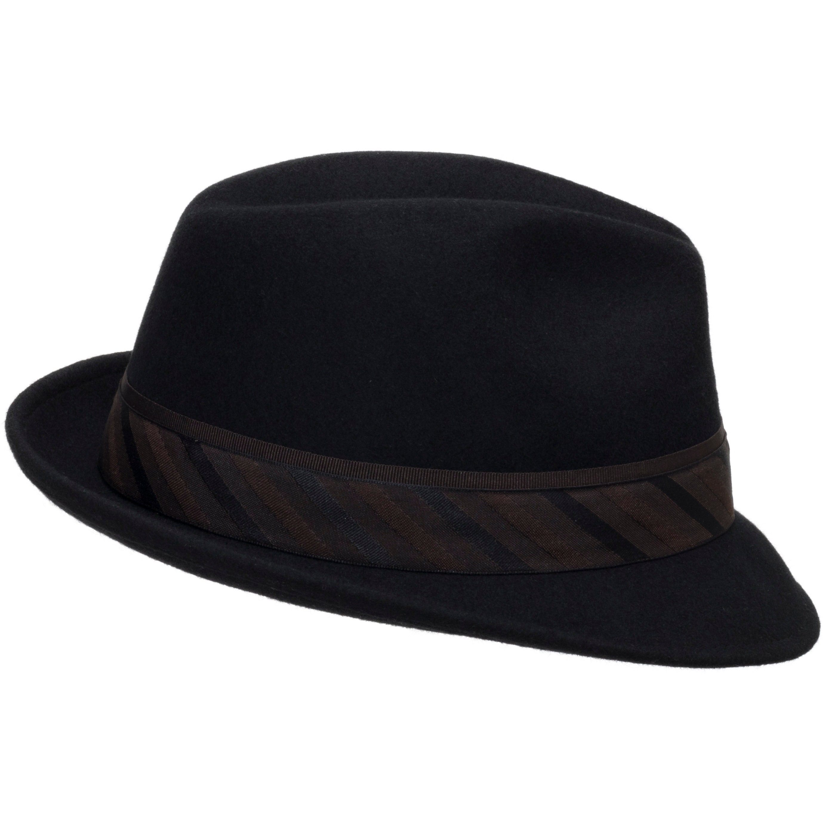 snap brim trilby