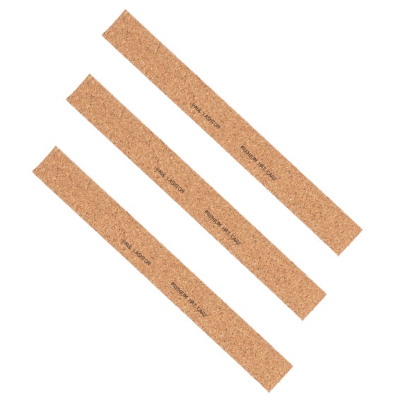 Paul Lashton Premium Natural Cork Hat Size Reducer Strips With Adhesive 8  Pack of 3 