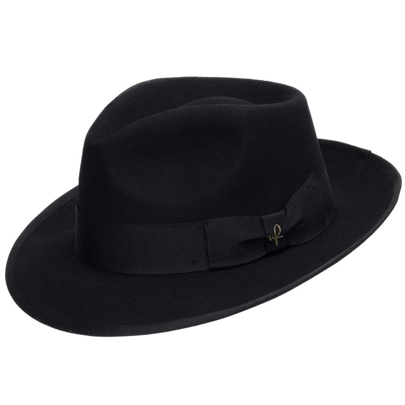 Ultrafino Manhattan Fedora Wool Felt Dress Hat | Etsy