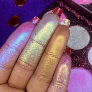 Delight |Gloeipalet | Kleurverschuiving | DUOCHROME Multidimensionaal | Oogschaduw | Make-uppalet