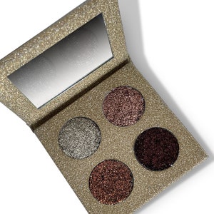 Glory GlitznGlamz Vegan makeup palette Pressed Glitters