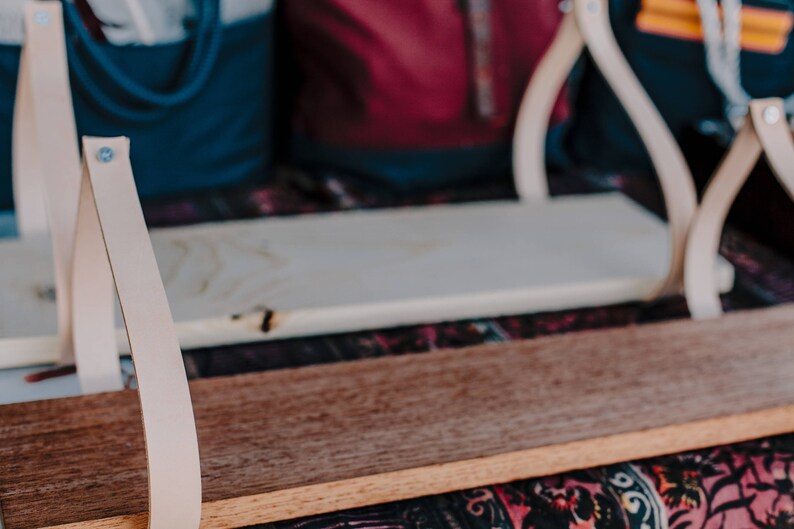 Leather Shelf / Leather Shelf Strap / Leather Shelf Bracket / Etsy