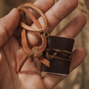 Leather Book Necklace, Leather Necklace, Leather Book, Necklace, Horween Book, Horween, Librarian Gift, Library, Birthday Gift