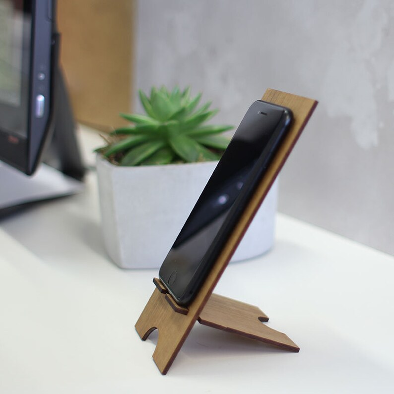 Holz Handyhalter Handyhalter Dies macht ein perfektes Etsy