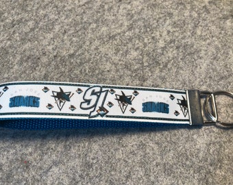 San Jose Sharks key chain/ key fob