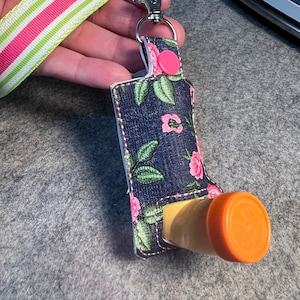 Inhaler case Holder Inhaler Case Keychain, Inhaler Keychain, Inhaler Clip Holder