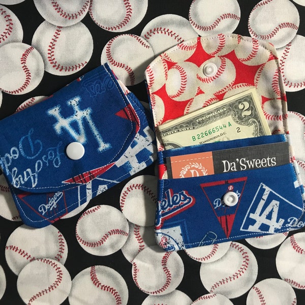 LA Dodger Fabric Wallet