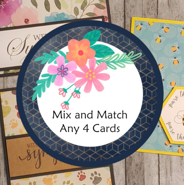 Mix and Match Card Pack | Etsy