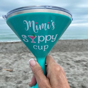 Tazza da Martini in acciaio inossidabile, bicchiere da Martini, bicchiere da Martini monogrammato, bicchiere da Martini personalizzato, Orca, Chasertini, Martini, tazza da Martini