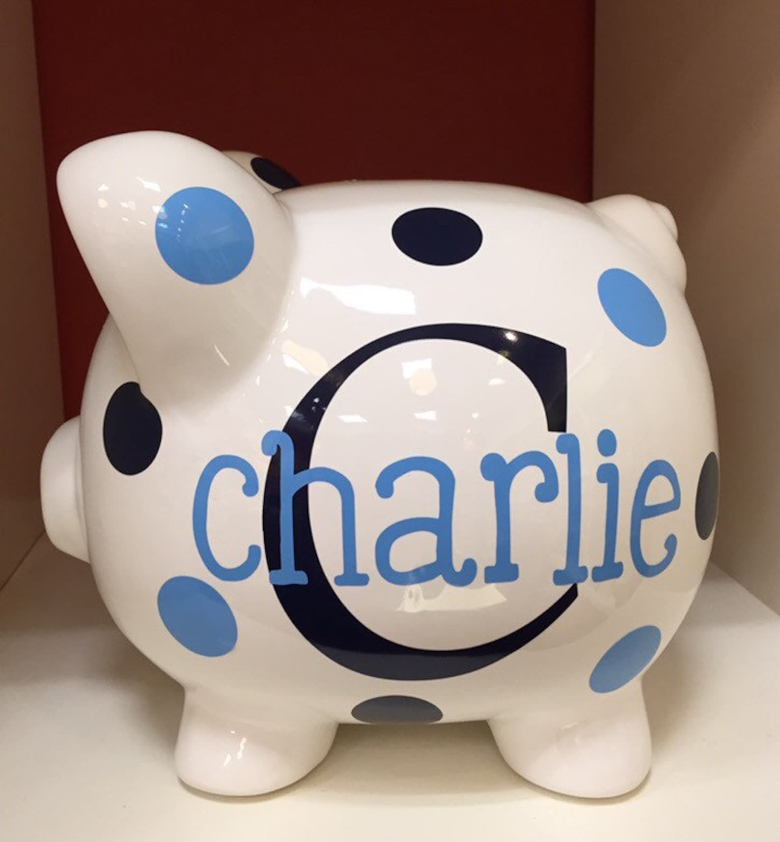 Personalized Piggy Bankpiggy Bankchildrens Piggy Bank Piggy Etsy