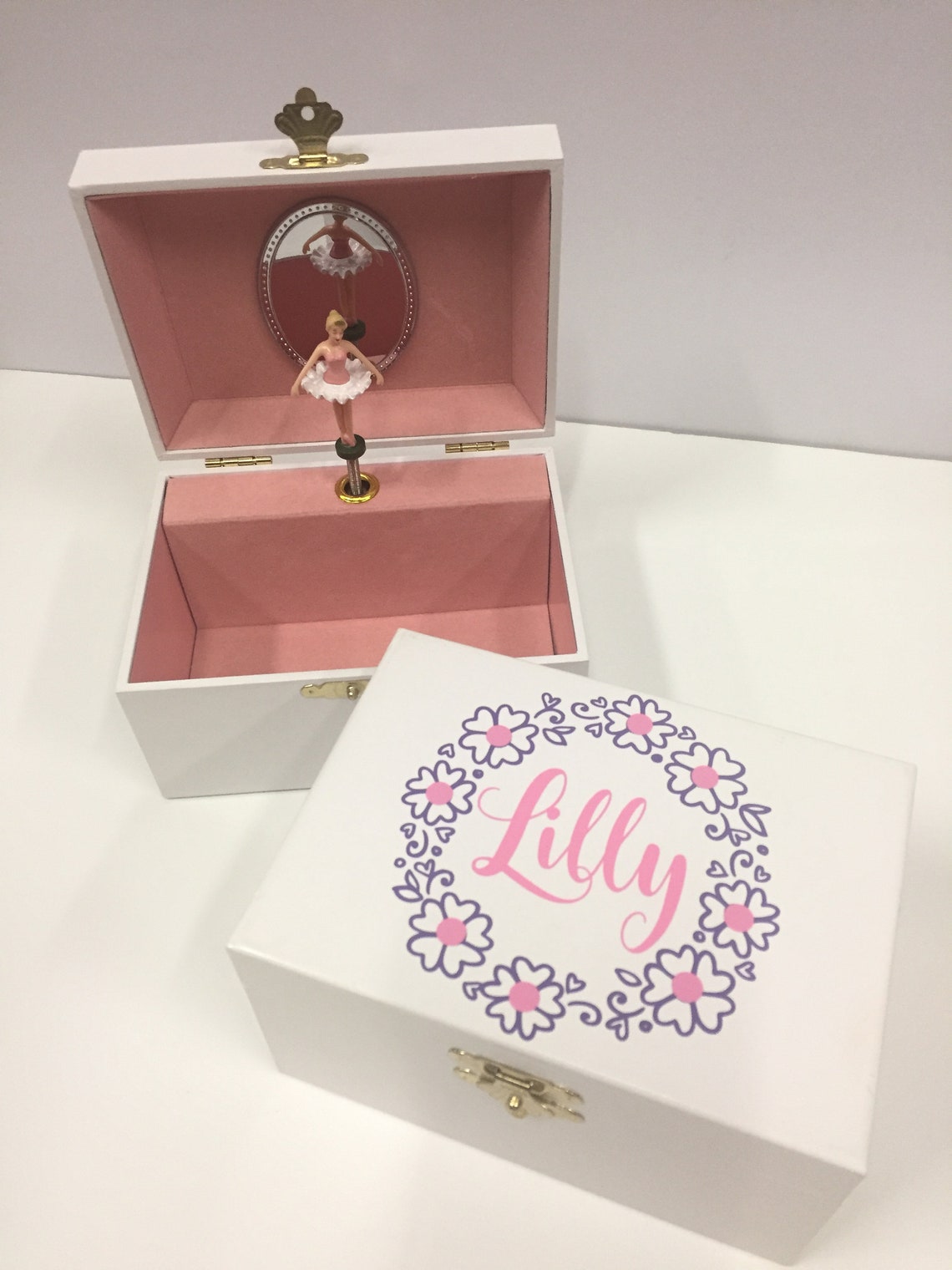Personalized Musical Jewelry Box Jewelry Box for Girls Etsy