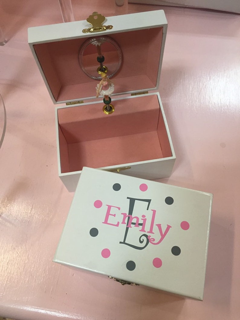 Personalized Musical Jewelry Box Jewelry Box for Girls Etsy