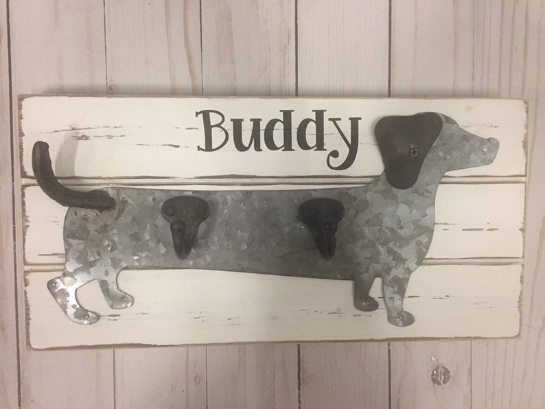 Personalized Dog Leash Holder Personalized Dog Plaque Etsy
