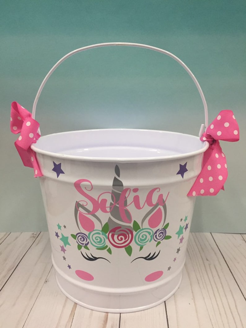 Personalized Easter Basket.Easter Basket for Girls. (latidagifts)