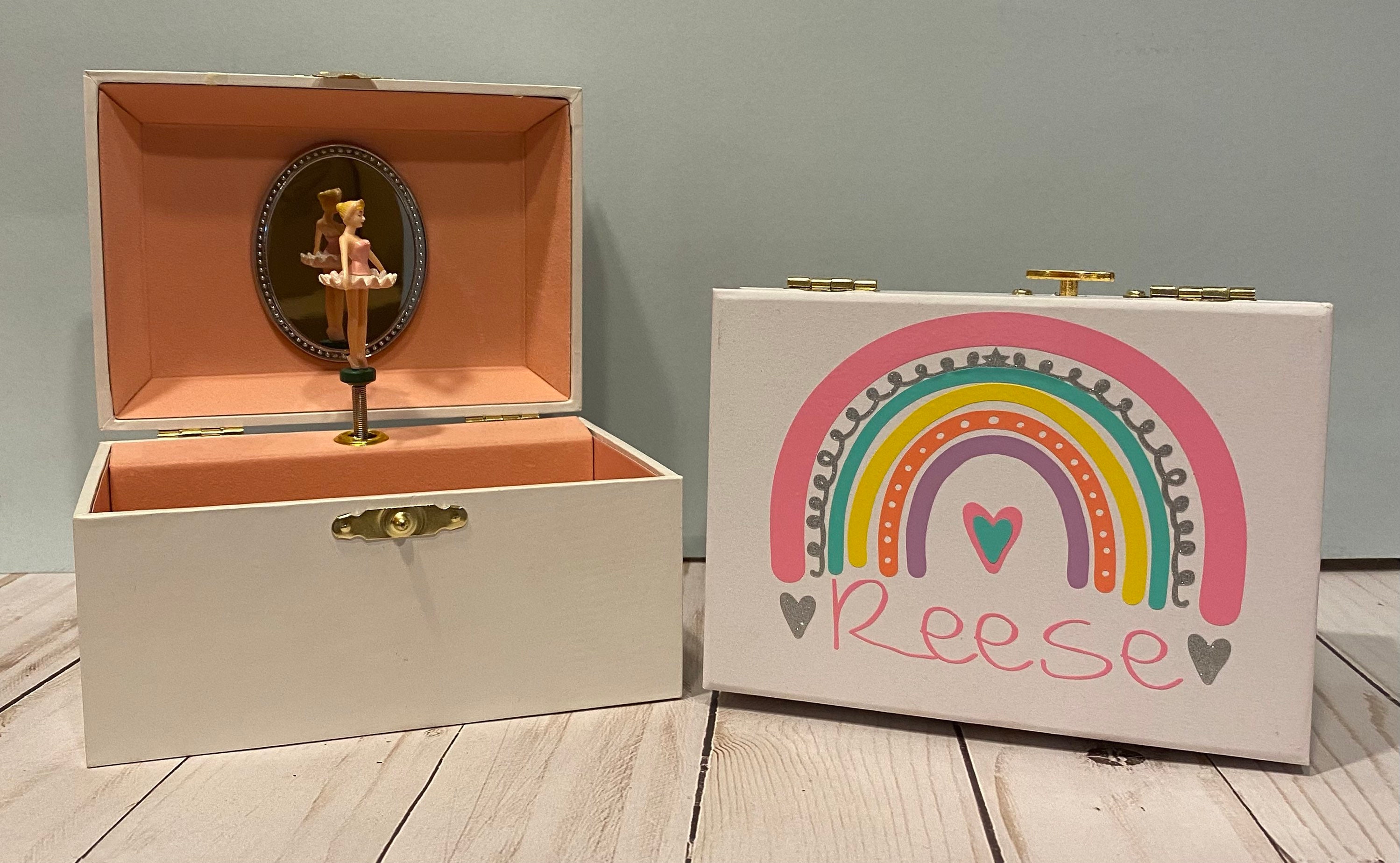 Personalized Musical Jewelry Box Jewelry Box for Girls Etsy