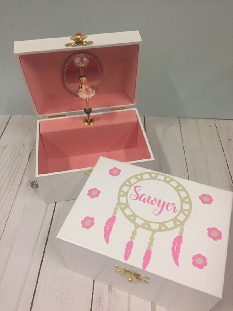 Personalized Musical Jewelry Box Jewelry Box for Girls Etsy