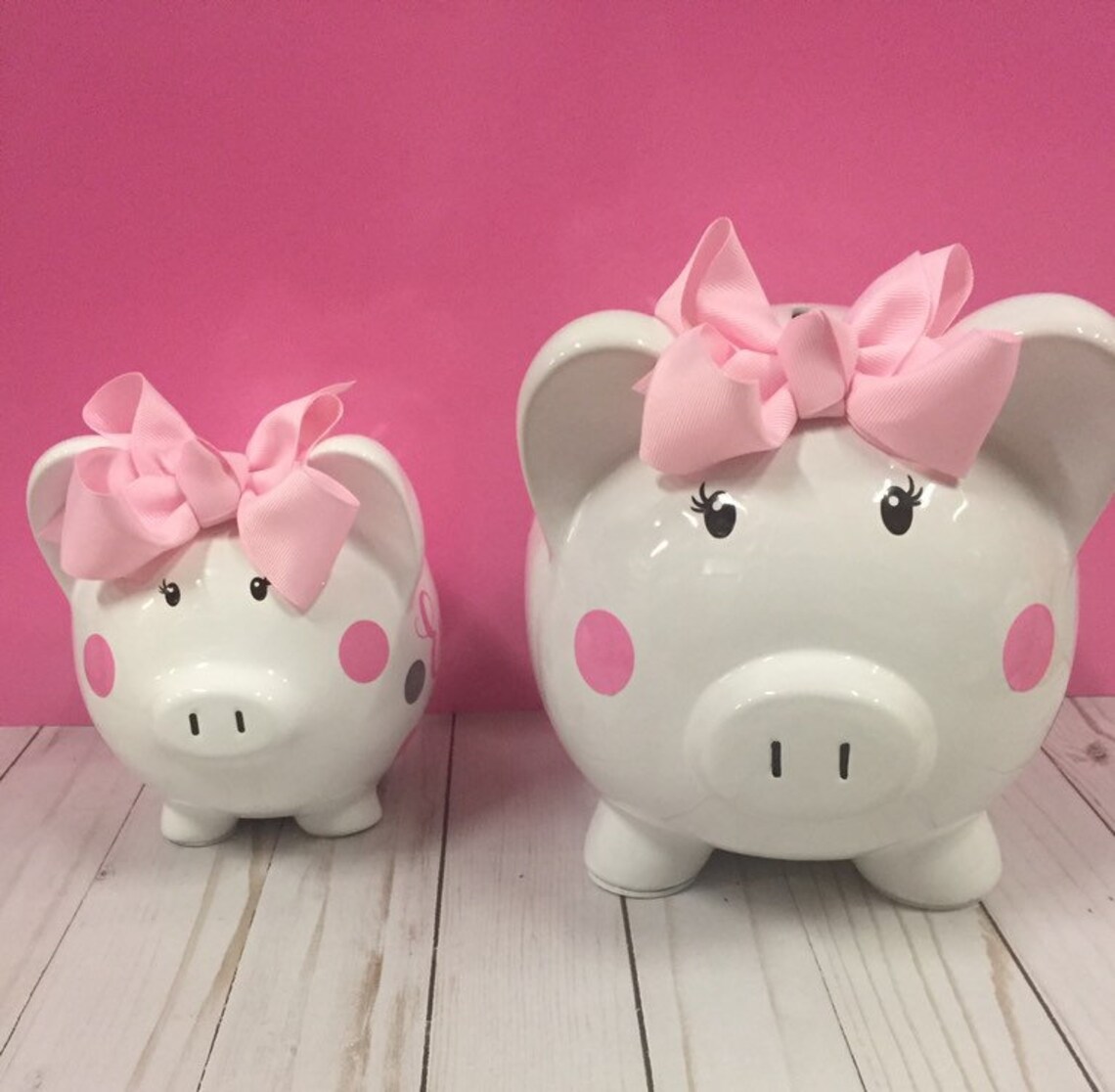 Piggy Bank Personalized Piggy Bankbabys First Piggy Etsy