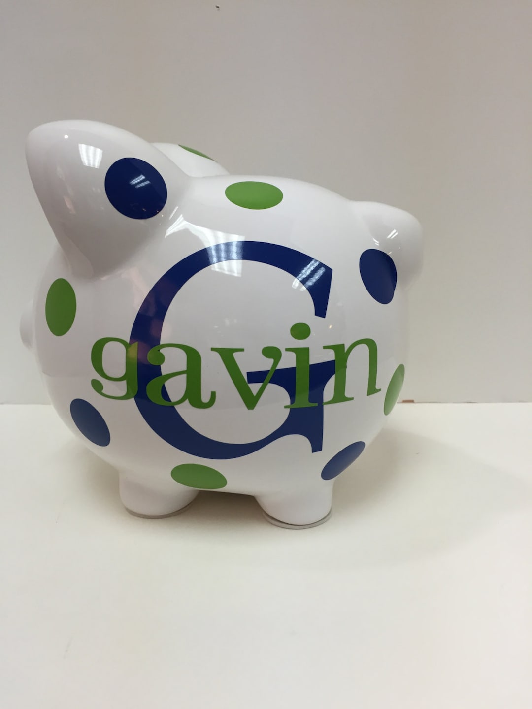 Personalized Piggy Bankpiggy Bankchildrens Piggy Bank Custom Piggy