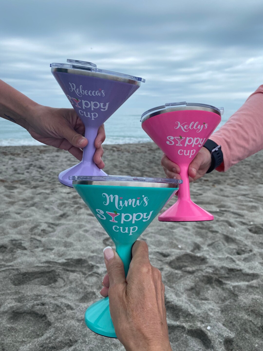 Stainless Martini Cup, Martini Glass, Monogrammed Martini Glass ...