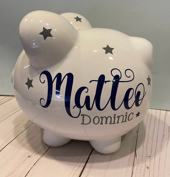 Male piggy bank outlet
