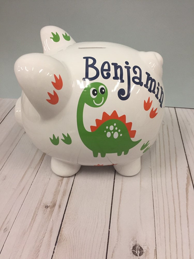 Personalized Piggy Bankpiggy Bankchildrens Piggy Bank Etsy