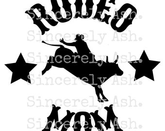 Rodeo Mom, Rodeo Dad Bundle SVG & PNG for Cricut