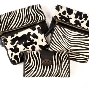 Cow Leather clutch medium size image 3