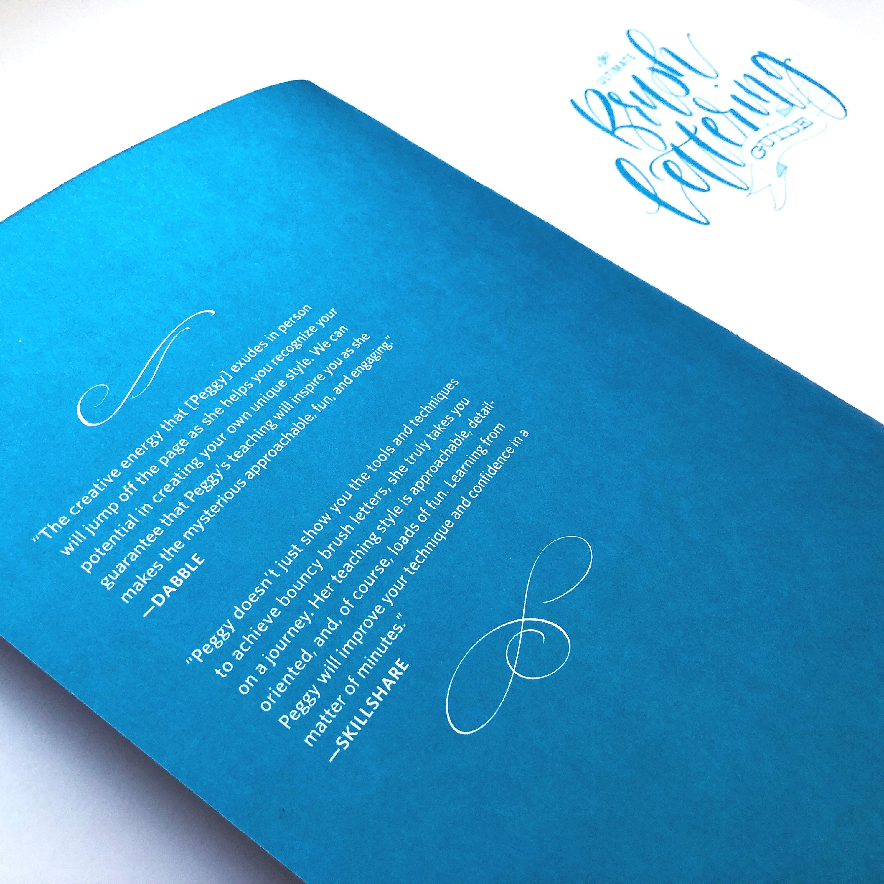 The Ultimate Brush Lettering Guide new Release Signed: A | Etsy