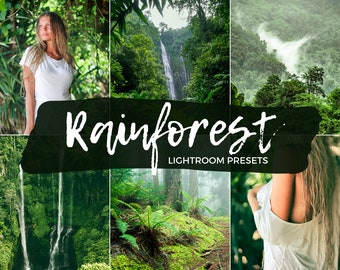 Lightroom Presets Mobile & Desktop - Rainforest - A Tropical Misty Theme