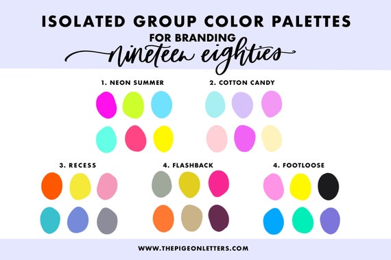 Bright color schemes discount