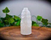Selenite tower natural crystal white selenite tower healing crystal gift ideas crystal gridding activation crystal birthday gift ideas boho